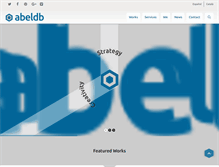 Tablet Screenshot of abeldb.com